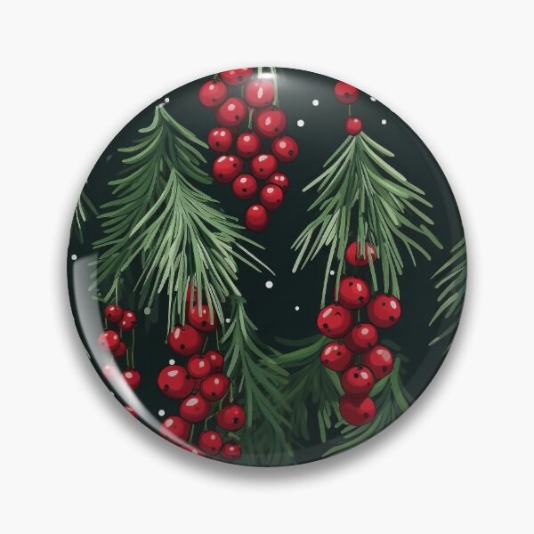 Item preview, Christmas Pine and Cranberries designed and sold by SpDesignsC.