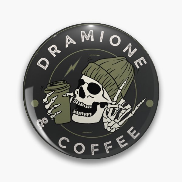 Item preview, Dramione & Coffee skull designed and sold by Nessa2691.