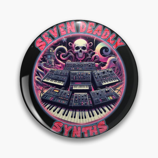 Item preview, Seven Deadly Synths 7 Synthesizers Electronically Yours 1 designed and sold by FindThePlot.