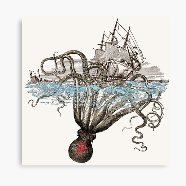 Item preview, Beware the Kraken! designed and sold by ProfThropp.