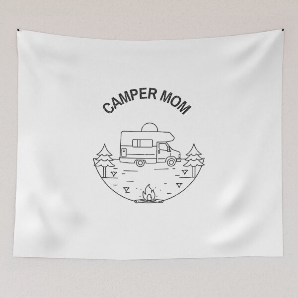 Item preview, Camper Mom Funny Camping designed and sold by Harmonick-Tees.