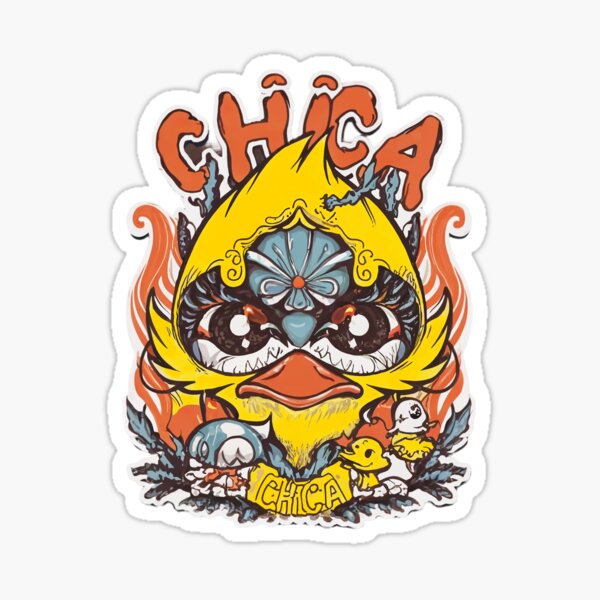 FNAF Nightmare Chica Sticker for Sale by Nav19at0r