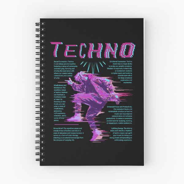 Item preview, Techno Way Of Life - Inspirational Techno Music Quotes designed and sold by Urban-Alien.