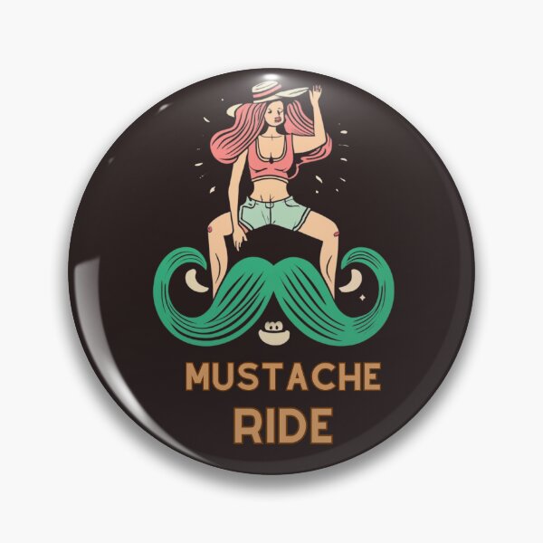 Artikelvorschau, Mustache ride - I love - funny quote entworfen und verkauft von Superdealkoeln.