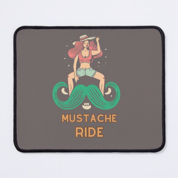 Item preview, Mustache ride - I love - funny quote designed and sold by Superdealkoeln.