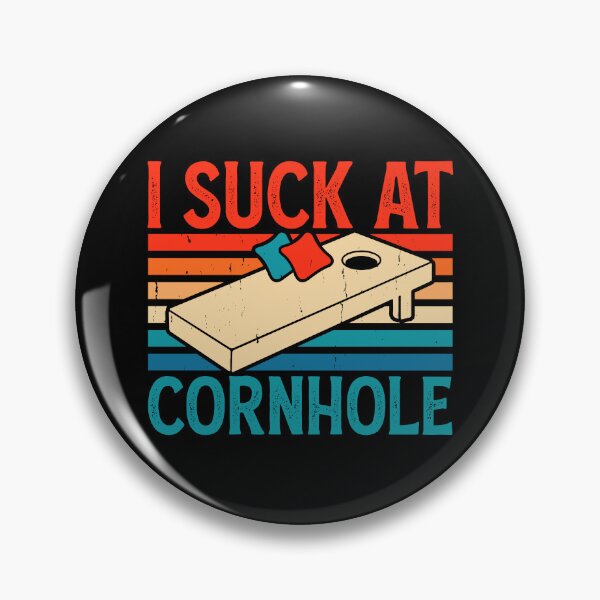 Item preview, I Suck At Cornhole - Baggo Player Team Bean Bag Toss Game - Funny Cornhole Vintage designed and sold by naworas.