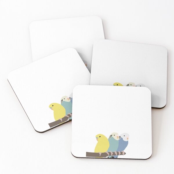 Item preview, A chatter of budgies designed and sold by DelightfulDaisy.