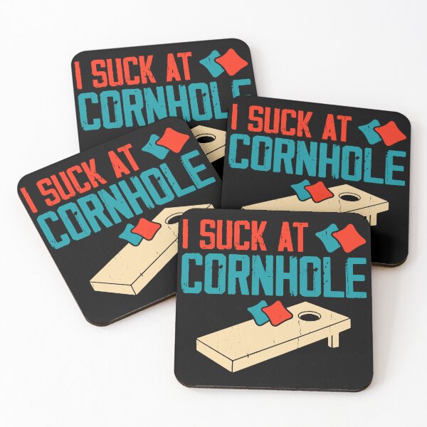 Item preview, I Suck At Cornhole - Baggo Player Team Bean Bag Toss Game - Funny Cornhole Vintage designed and sold by naworas.