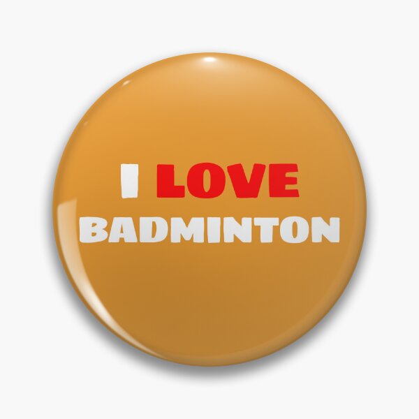 Item preview, I Love Badminton, Badminton Lover designed and sold by Bilisik.