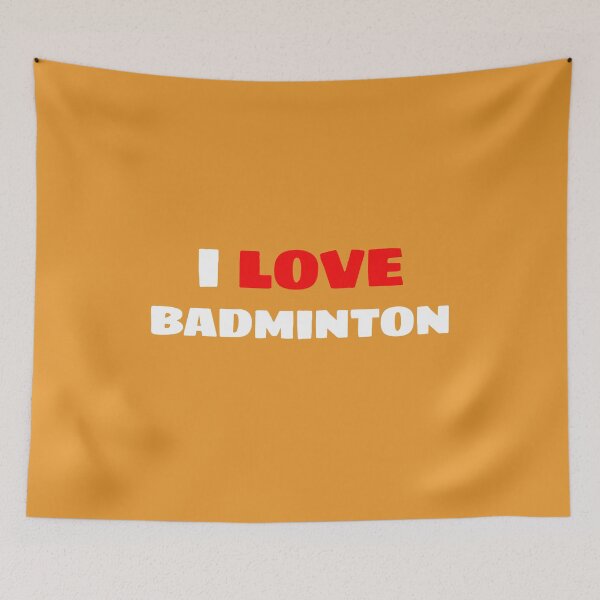 Item preview, I Love Badminton, Badminton Lover designed and sold by Bilisik.