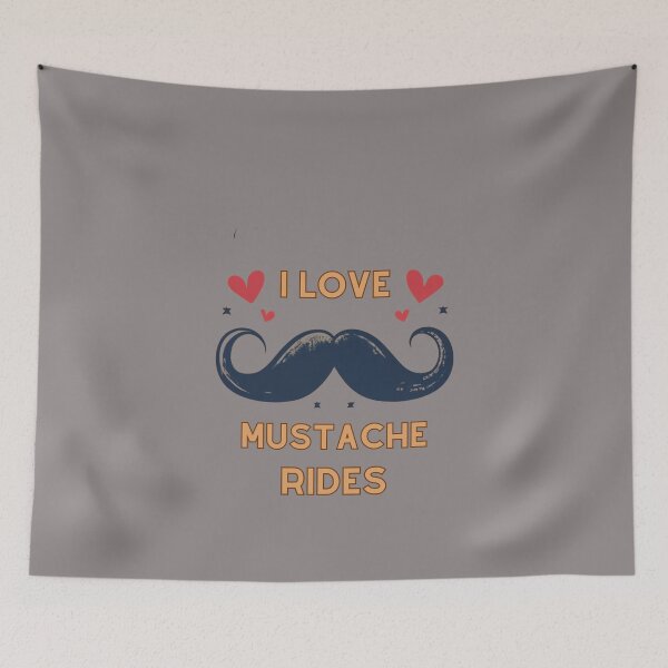 Artikelvorschau, Mustache ride - I love rides entworfen und verkauft von Superdealkoeln.