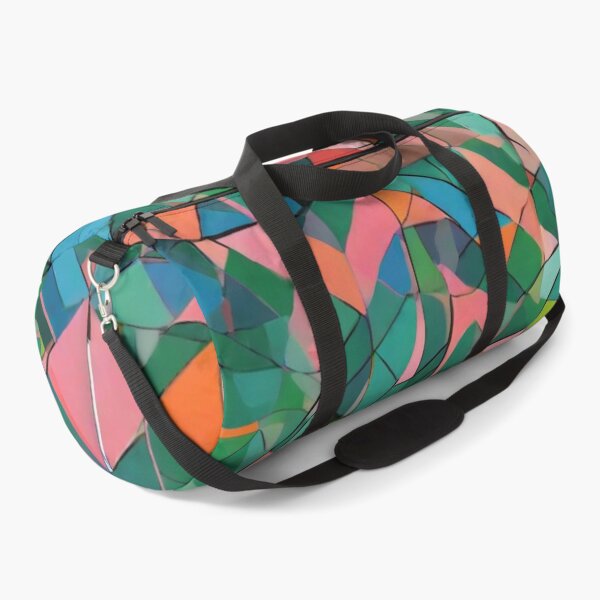 Item preview, Abstract, geometric, design of triangles, squares, cubes, rectangles and lines. designed and sold by Barbara Burgess.