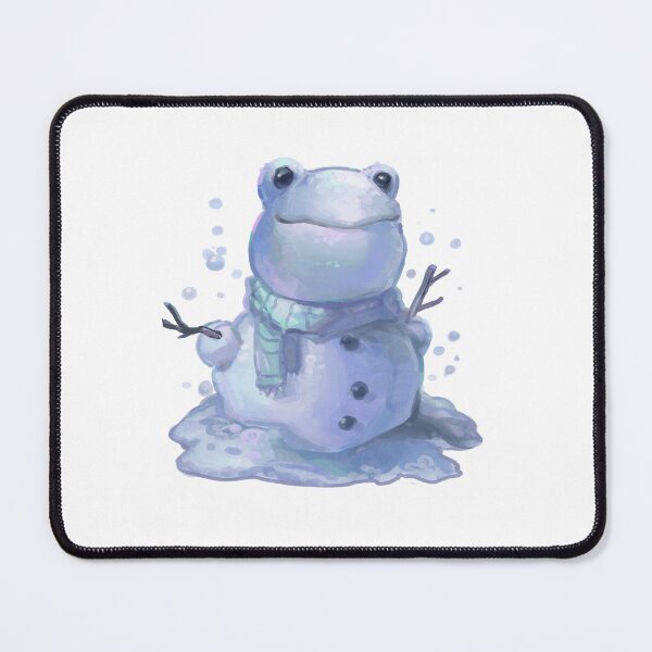 Item preview, Snowfrog Snowman Frog designed and sold by WormLasagna.