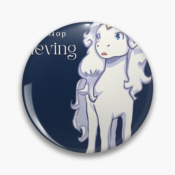 Item preview, Resilient Unicorn: Never Stop Believing - Broken Horn Fantasy Art designed and sold by HotaruArt.