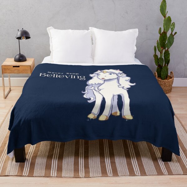 Item preview, Resilient Unicorn: Never Stop Believing - Broken Horn Fantasy Art designed and sold by HotaruArt.