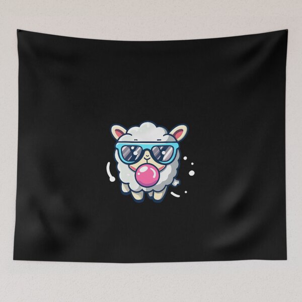 Item preview, Sheep With Glasses designed and sold by Itsheartshop.