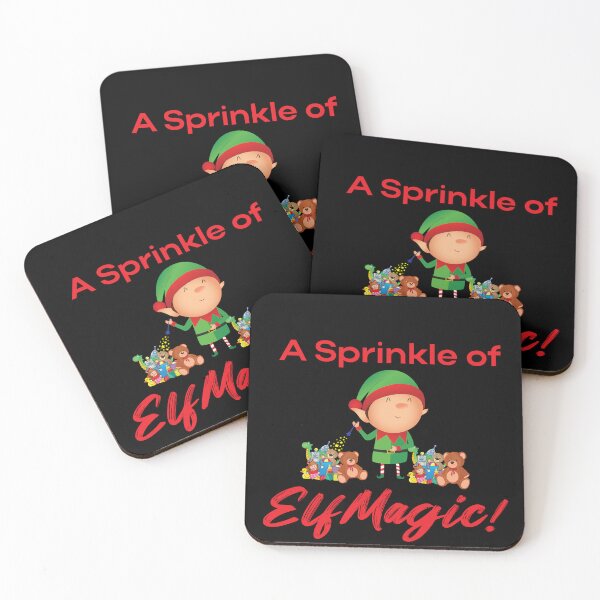Item preview, Elf Magic Touch - Toy Making Sparkle Tee designed and sold by clevercraft58.