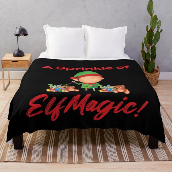 Item preview, Elf Magic Touch - Toy Making Sparkle Tee designed and sold by clevercraft58.