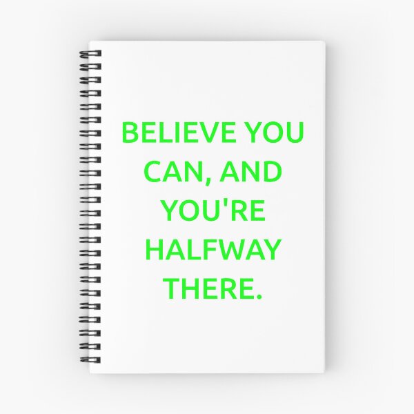 Item preview, Believe you can, and you're halfway there. designed and sold by IMCDT.