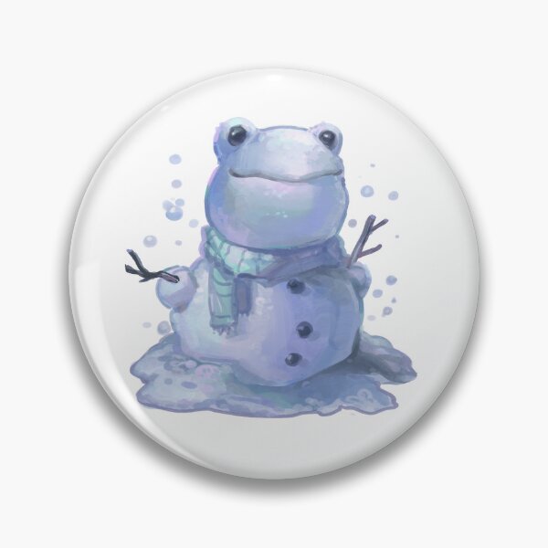 Item preview, Snowfrog Snowman Frog designed and sold by WormLasagna.