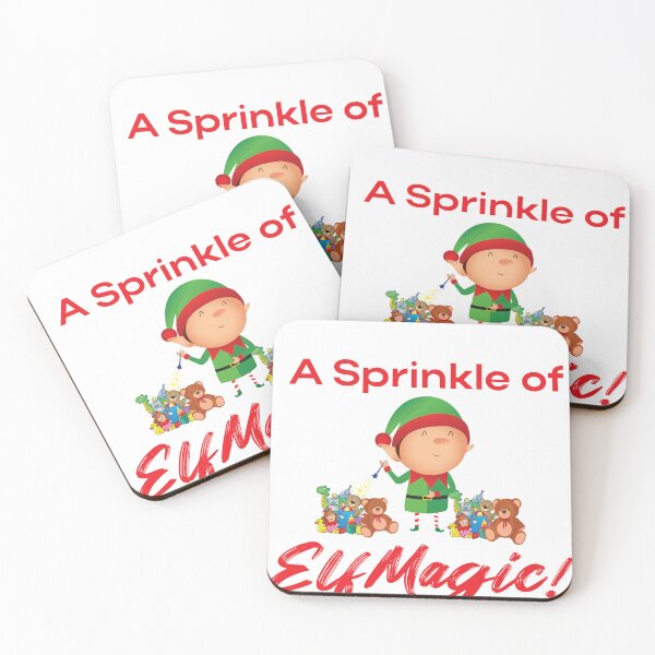 Item preview, Elf's Enchanting Touch - Christmas Tee designed and sold by clevercraft58.