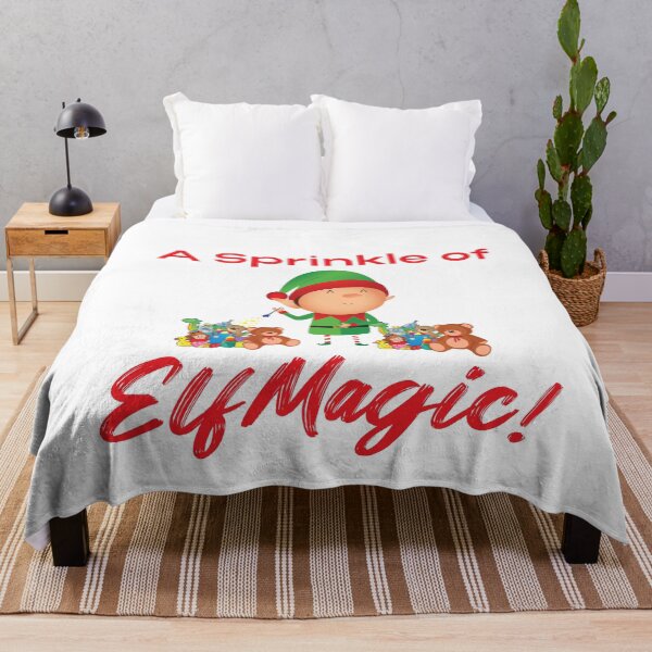 Item preview, Elf's Enchanting Touch - Christmas Tee designed and sold by clevercraft58.