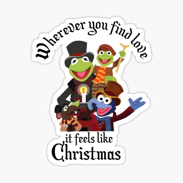 Vista previa del artículo con la obra «Cuento de Navidad de los Muppets», diseñado y vendido por MocamoStart.