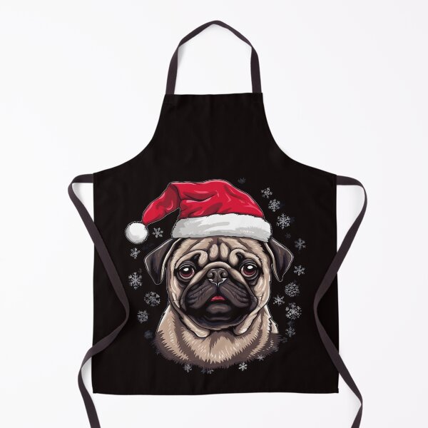 Item preview, Christmas Pug designed and sold by creativellashop.