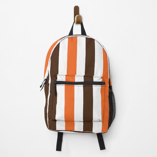 Item preview, Orange Brown Vertical Stripes Pattern designed and sold by Nisha Prabhu.