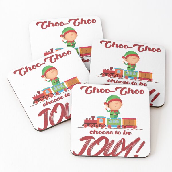 Item preview, Jolly Elf on Toy Train - Christmas Tee designed and sold by clevercraft58.