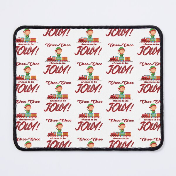 Item preview, Jolly Elf on Toy Train - Christmas Tee designed and sold by clevercraft58.