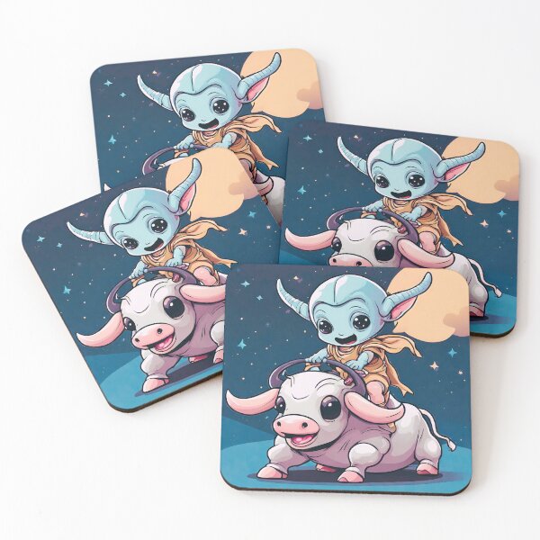 Item preview, Bullriding Baby Alien designed and sold by CosmicVenture.