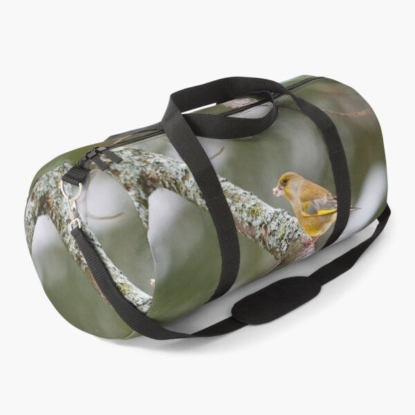 Item preview, Having a mouthfull. European greenfinch designed and sold by Jouko Lehto Photography.