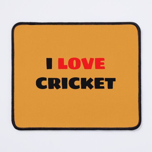 Item preview, I love Cricket, Cricket lover designed and sold by Bilisik.