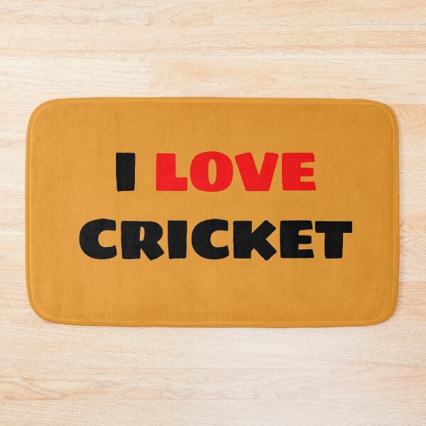 Item preview, I love Cricket, Cricket lover designed and sold by Bilisik.