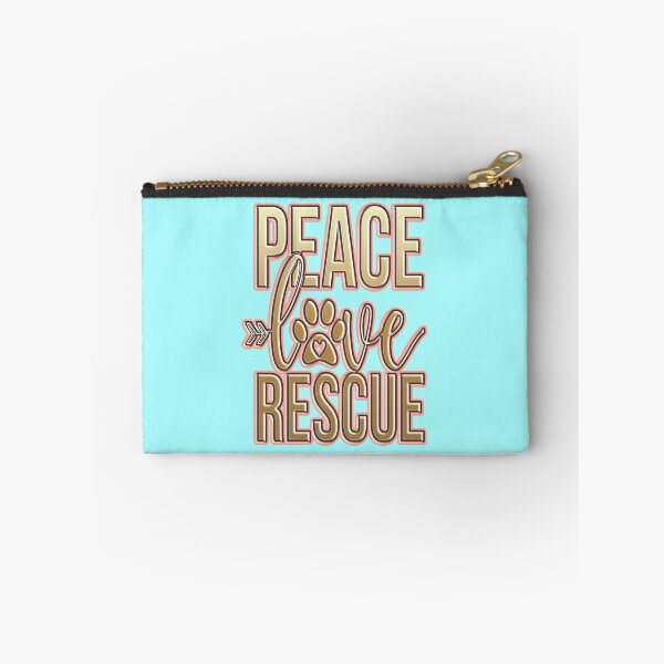 Item preview, Peace, Love, Rescue designed and sold by creativerooney.