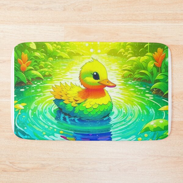 Item preview, Aqua Fusion Ducks in Harmonious Watercolor designed and sold by Daniel Dudgeon.