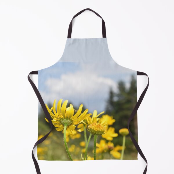 Item preview, Summer mountain landscape with yellow wildflowers designed and sold by mariya-ivanova.