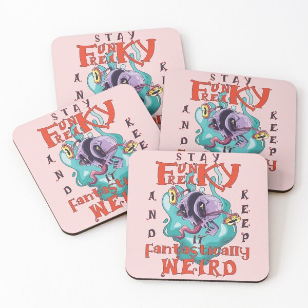 Item preview, Stay funky, stay freaky, and keep it fantastically weird designed and sold by OLYmonophil.