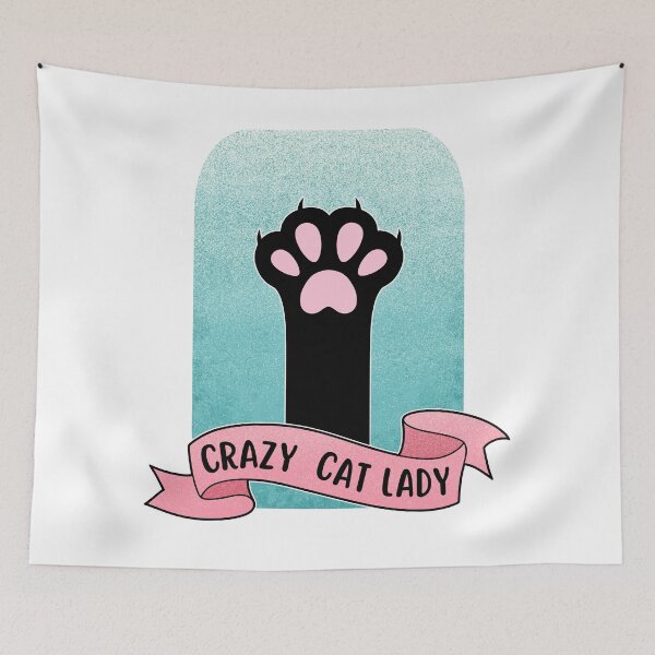 Item preview, Crazy Cat Lady | Cat Paw designed and sold by ObsidianDaz.