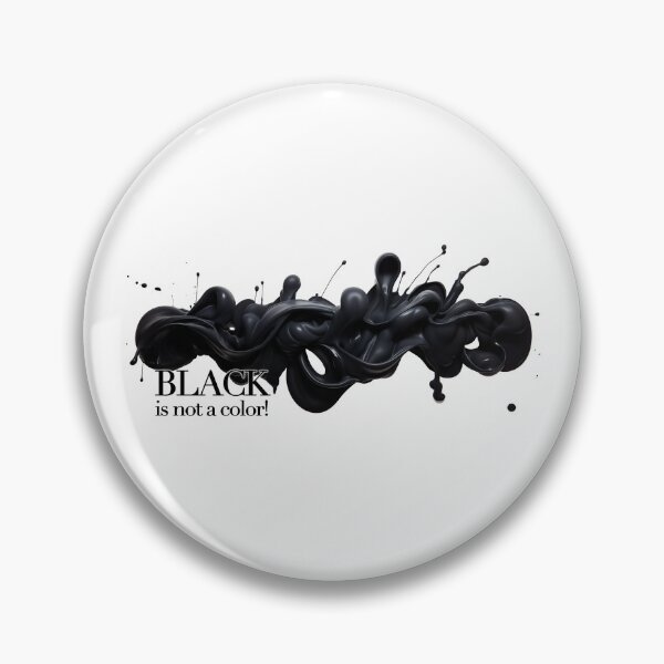 Item preview, Black is not a color designed and sold by CanvasCult.