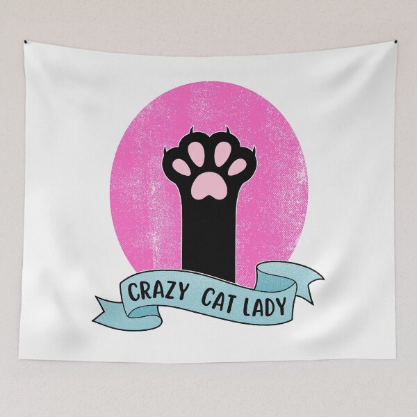 Item preview, Crazy Cat Lady | Cat Paw designed and sold by ObsidianDaz.