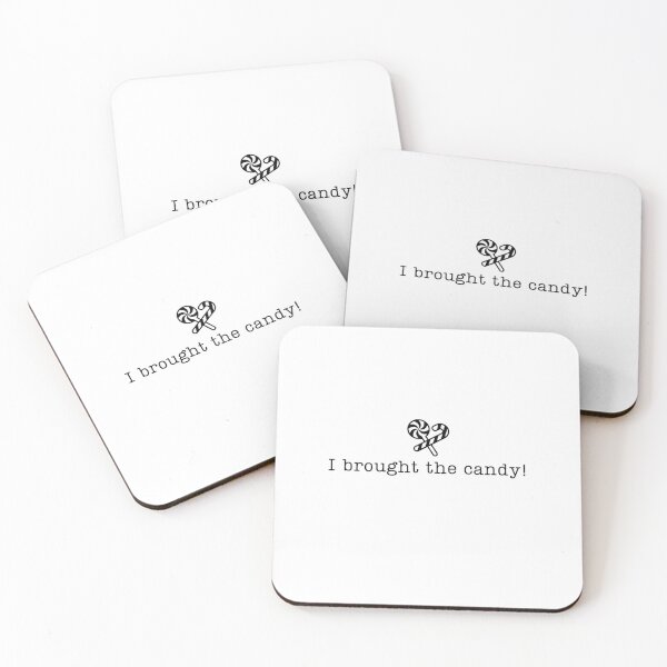 Item preview, 'I brought the candy!' Funny Christmas party designed and sold by imagineinkgc.