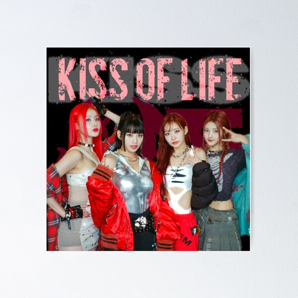 KISS OF LIFE キオプ　サイン入りポスター 2025年最新】KISS of life サインの人気アイテム - メルカリ