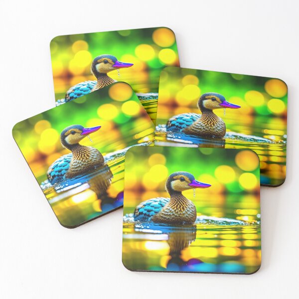 Item preview, Aqueous Allegro Ducks in Watercolor Harmony designed and sold by Daniel Dudgeon.