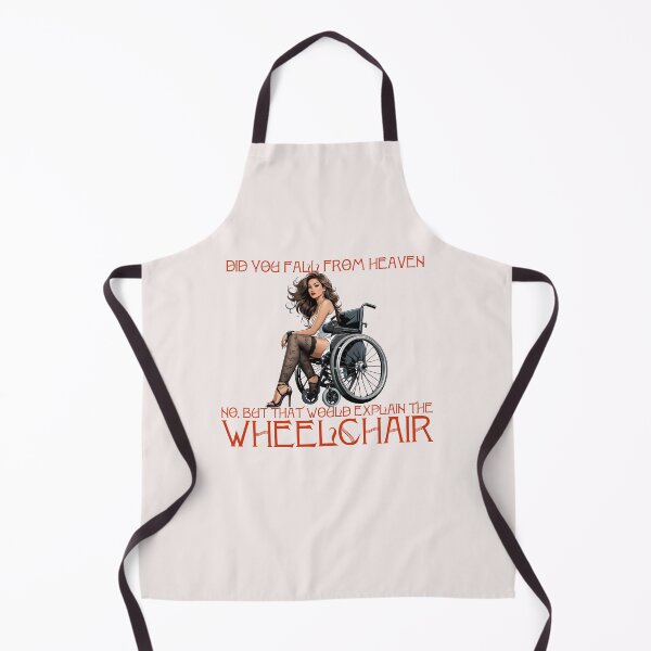 Item preview, Did you fall from heaven? No but that would explain wheelchair designed and sold by goingoncetwice.