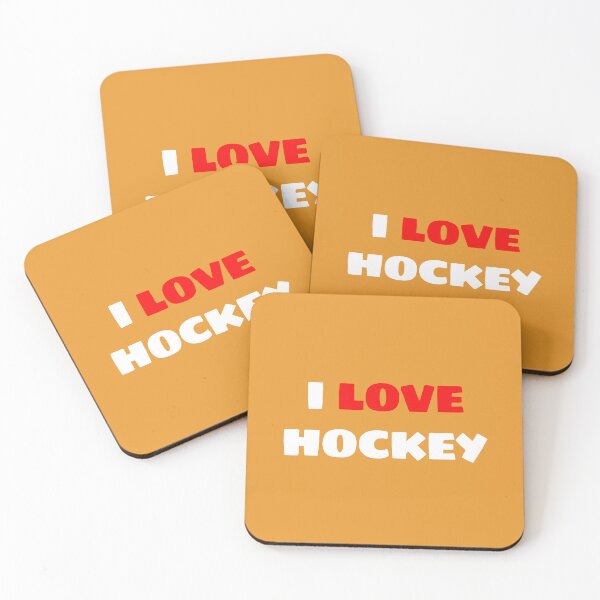 Item preview, I love Hockey, Hockey lover designed and sold by Bilisik.