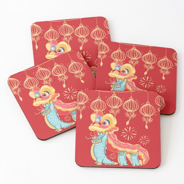 Item preview, Chinese Lunar New Year Dragon Dance 2024 designed and sold by Lulupainting.