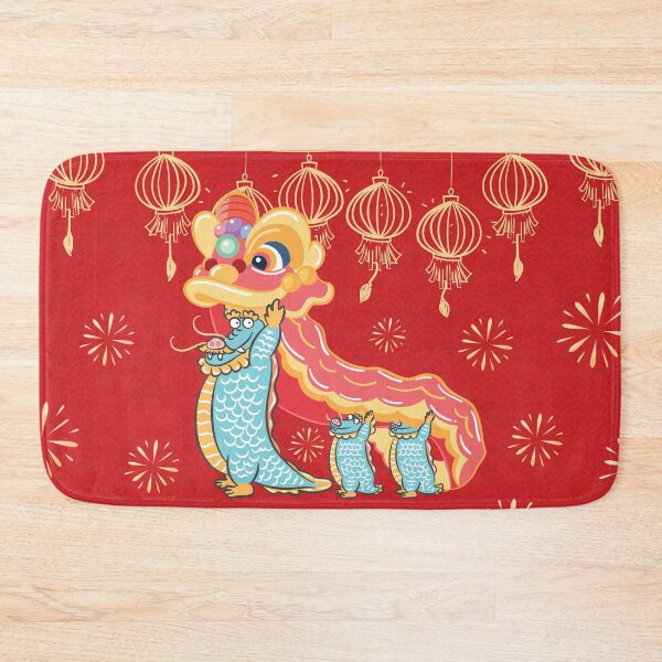 Item preview, Chinese Lunar New Year Dragon Dance 2024 designed and sold by Lulupainting.