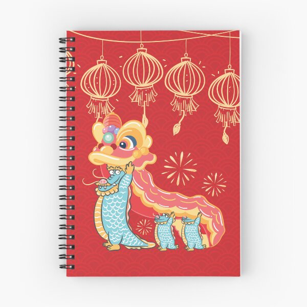 Item preview, Chinese Lunar New Year Dragon Dance 2024 designed and sold by Lulupainting.
